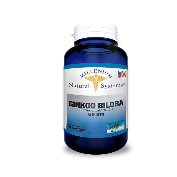 Ginkgo Biloba Natural Systems 60mg