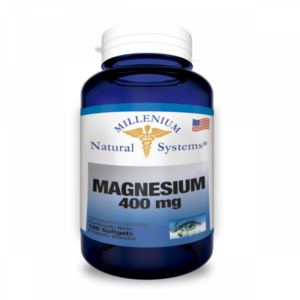 Magnesio 400mg Natural Systems (100 cápsulas)