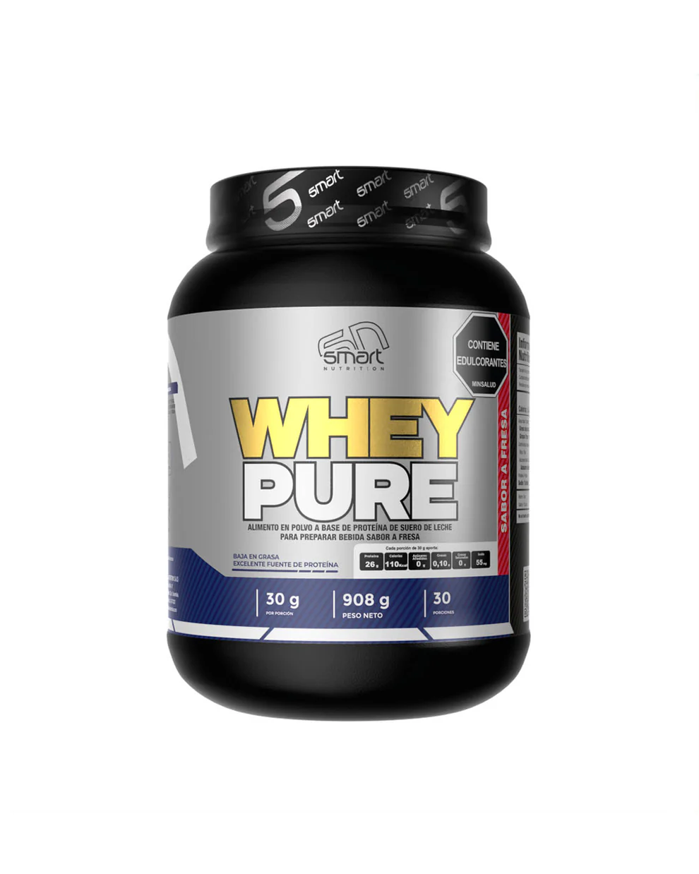 Proteína WHEY PURE 2LB Vainilla | Smart Nutrition