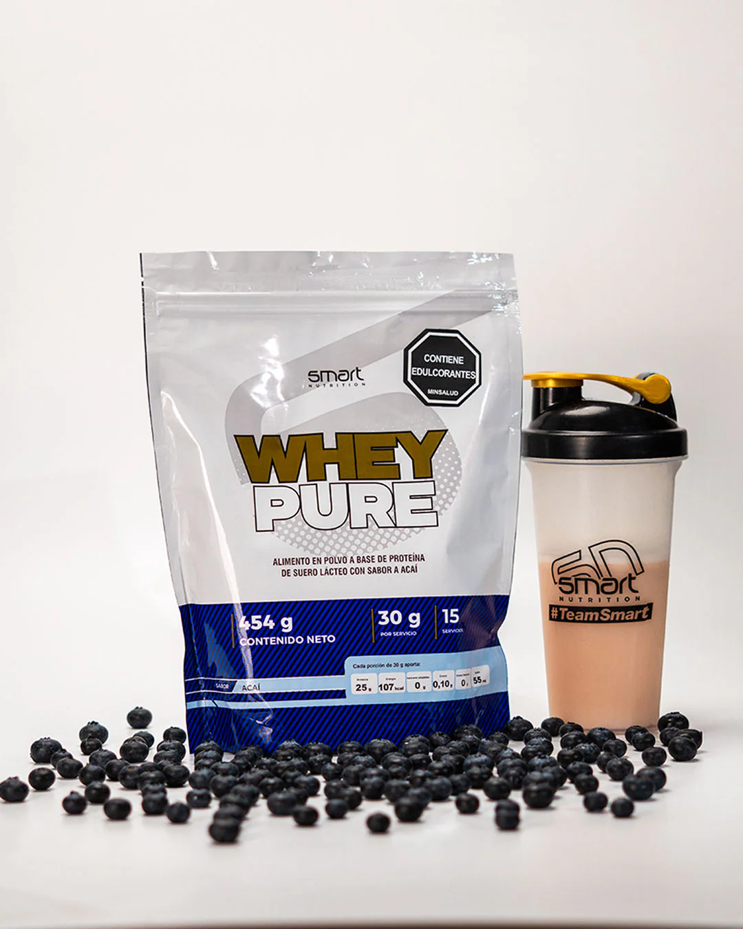 Proteína Whey Pure 1LB Vainilla | Smart Nutrition