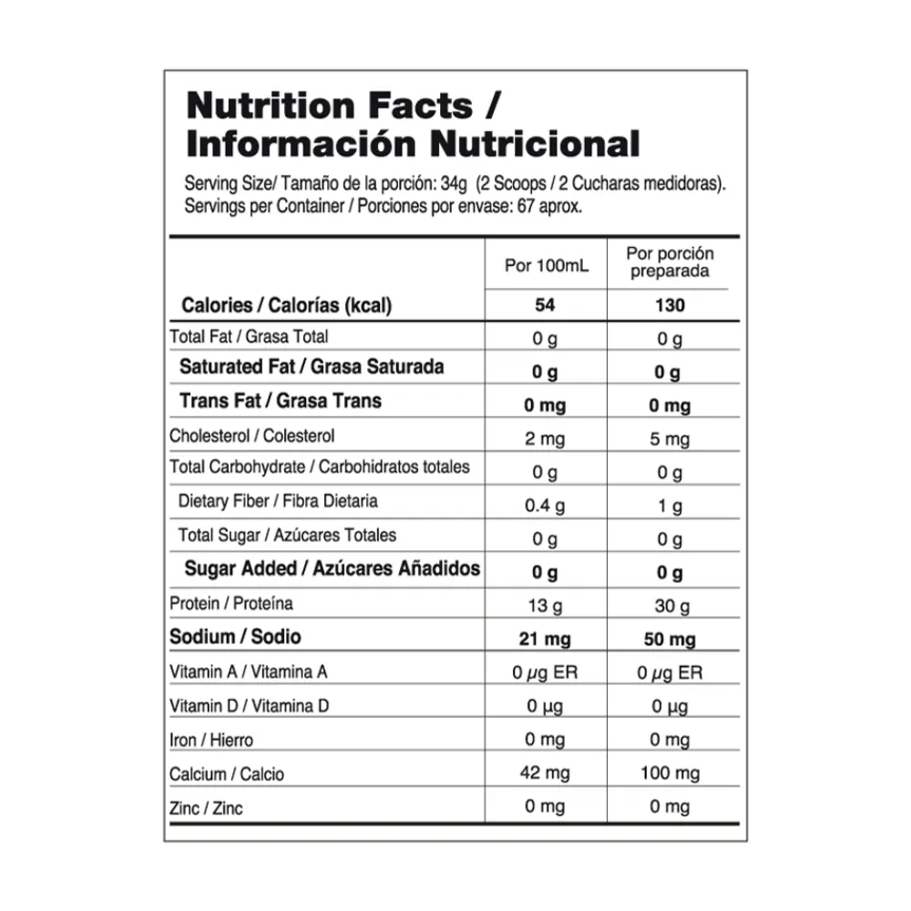 Proteína ISOLATE GOURMET Vitanas 2 Lb - Image 2