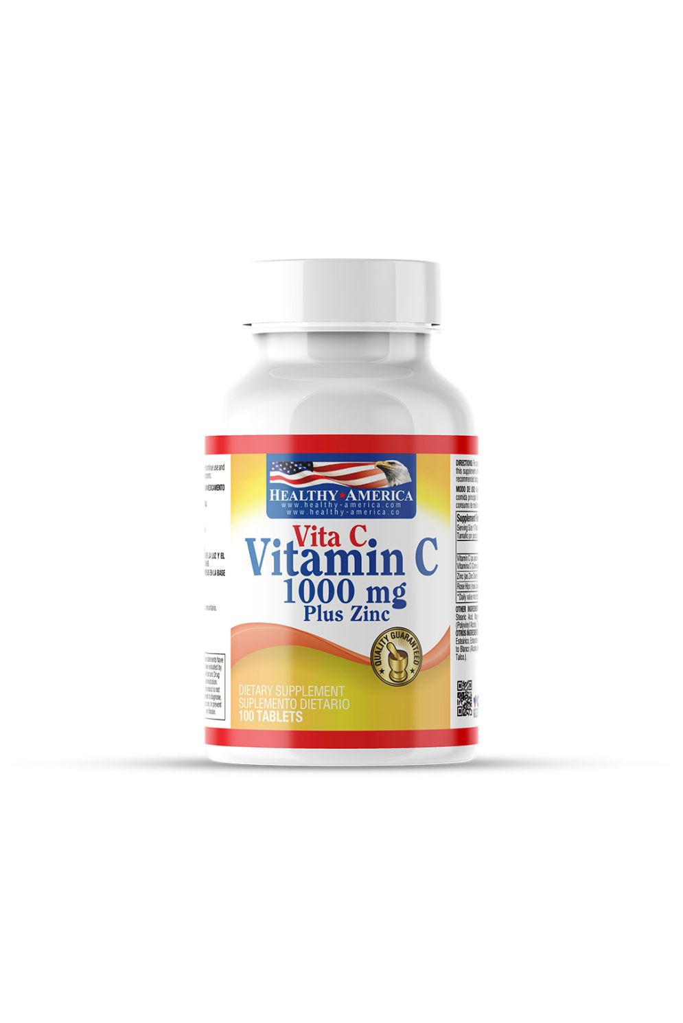 Vitamina C 1.000 + Zinc and Rosehips X 100 Tablets