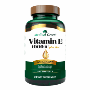 Vitamin E Medical Green 1000 IU X 100 Cápsulas
