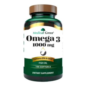 Omega 3 Medical Green 1000mg X 100 Cápsulas